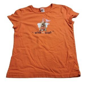 Halloween fairy dog Trick or treat shirt L10/12